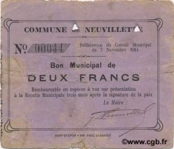 2 Francs FRANCE régionalisme et divers  1914 JP.02-1657 TB