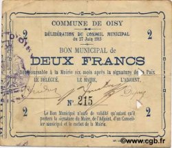 2 Francs FRANCE régionalisme et divers  1915 JP.02-1708 TTB