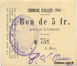 5 Francs FRANCE Regionalismus und verschiedenen  1916 JP.02-1721v SS