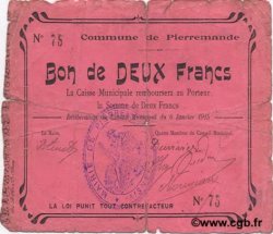 2 Francs FRANCE régionalisme et divers  1915 JP.02-1763 B