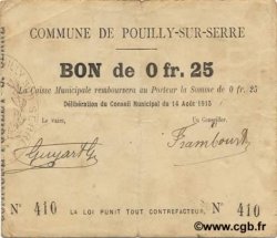 25 Centimes FRANCE régionalisme et divers  1915 JP.02-1785 TTB