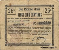 25 Centimes FRANCE régionalisme et divers  1916 JP.02-1838.BRU TB