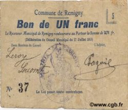 1 Franc FRANCE régionalisme et divers  1915 JP.02-1912 pr.TTB