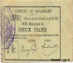2 Francs FRANCE regionalism and miscellaneous  1915 JP.02-1920