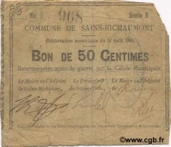 50 Centimes FRANCE régionalisme et divers  1915 JP.02-1987 TB