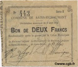 2 Francs FRANCE régionalisme et divers  1915 JP.02-1989 TTB