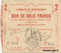 2 Francs FRANCE régionalisme et divers  1915 JP.02-2011 TTB