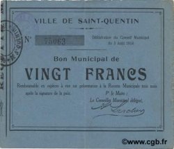 20 francs FRANCE régionalisme et divers  1914 JP.02-2036 TTB+