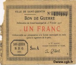 1 Franc FRANCE régionalisme et divers  1915 JP.02-2051 B+