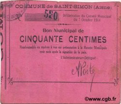 50 Centimes FRANCE regionalismo y varios  1914 JP.02-2099