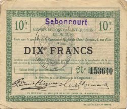 10 Francs FRANCE régionalisme et divers  1916 JP.02-2134.SQG TTB
