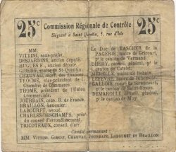 25 Centimes FRANCE régionalisme et divers  1916 JP.02-2168.BRU TB