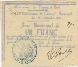 1 Franc FRANCE régionalisme et divers  1914 JP.02-2298