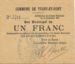 1 Franc FRANCE régionalisme et divers  1914 JP.02-2307 SPL