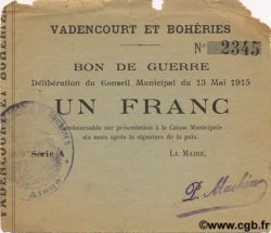 1 Franc FRANCE regionalism and miscellaneous  1915 JP.02-2328