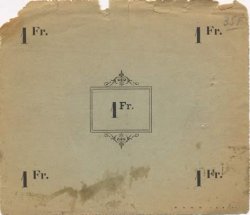 1 Franc FRANCE Regionalismus und verschiedenen  1915 JP.02-2328 S