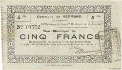 5 Francs FRANCE régionalisme et divers  1915 JP.02-2384 TTB