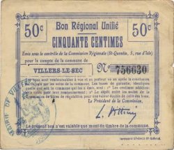 50 Centimes FRANCE régionalisme et divers  1916 JP.02-2404.BRU TTB