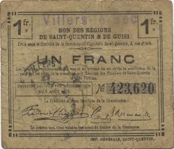 1 Franc FRANCE régionalisme et divers  1916 JP.02-2405.SQG B+