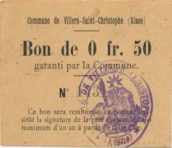 50 Centimes FRANCE regionalism and miscellaneous  1916 JP.02-2425 VF