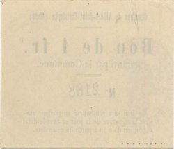 1 Franc FRANCE régionalisme et divers  1916 JP.02-2426 TTB