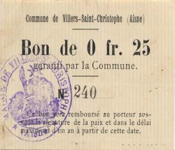 25 Centimes FRANCE regionalism and miscellaneous  1916 JP.02-2438
