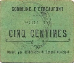 5 Centimes FRANCE régionalisme et divers  1916 JP.02-2573
