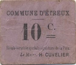 10 Centimes FRANCE regionalismo y varios  1916 JP.02-2578