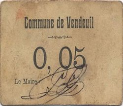 5 Centimes FRANCE régionalisme et divers  1916 JP.02-2746 TTB