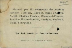 1 Franc FRANCE régionalisme et divers Rethel 1916 JP.08-167 TTB