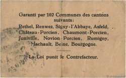 25 Centimes FRANCE régionalisme et divers Rethel 1917 JP.08-172 TTB