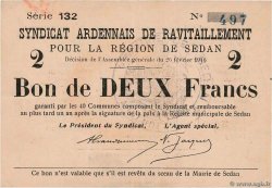 2 Francs FRANCE régionalisme et divers Sedan 1916 JP.08-284