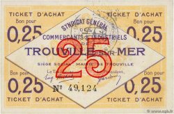 25 Centimes FRANCE regionalism and various Trouville-Sur-Mer 1920 JP.14-09