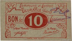 10 Centimes FRANCE régionalisme et divers Fleurance 1914 JP.32-041