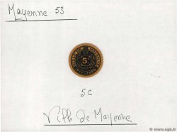 5 Centimes FRANCE régionalisme et divers Mayenne 1917 JP.53-37 SPL