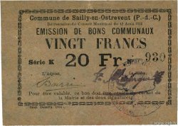 20 Francs FRANCE régionalisme et divers Sailly-En-Ostrevent 1915 JP.62-1232