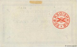 1 Franc FRANCE regionalismo e varie Le Creusot 1914 JP.71-05 SPL