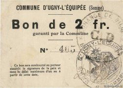 2 Francs FRANCE régionalisme et divers Ugny-l