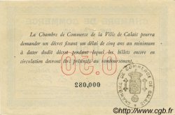 50 Centimes FRANCE régionalisme et divers Calais 1914 JP.036.01 SUP+
