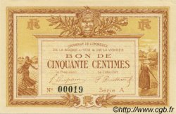 50 Centimes FRANCE régionalisme et divers La Roche-Sur-Yon 1915 JP.065.01 NEUF