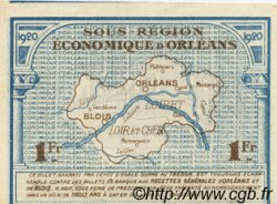 1 Franc FRANCE régionalisme et divers Orléans et Blois 1920 JP.096.03 NEUF