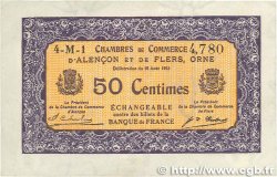 50 Centimes FRANCE regionalism and miscellaneous Alencon et Flers 1915 JP.006.37