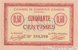50 Centimes FRANCE regionalism and miscellaneous Amiens 1915 JP.007.26