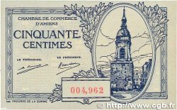 50 Centimes FRANCE regionalism and miscellaneous Amiens 1922 JP.007.55 XF+