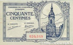 50 Centimes FRANCE régionalisme et divers Amiens 1922 JP.007.55 SUP
