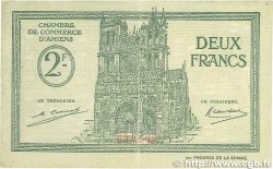 2 Francs FRANCE regionalism and miscellaneous Amiens 1922 JP.007.57 VF