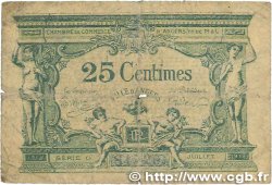 25 Centimes FRANCE régionalisme et divers Angers  1917 JP.008.04 B