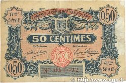 50 Centimes FRANCE régionalisme et divers Angoulême 1920 JP.009.46 TB