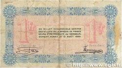 1 Franc FRANCE regionalism and miscellaneous Annecy 1915 JP.010.01 VF