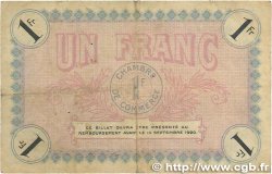 1 Franc FRANCE régionalisme et divers Auxerre 1915 JP.017.01 pr.TTB